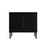 Meuble-lavabo modulaire Valdren 36 po, noir seulement