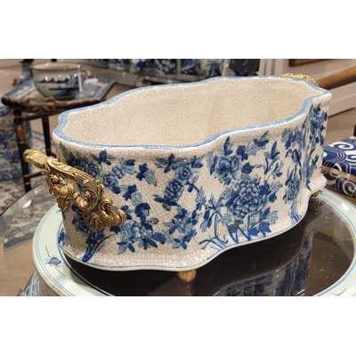 Pot de fleurs en céramique fait à la main