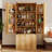 70.9" H Wine Bar Cabinet With 2 Drawers & Shelves