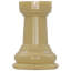8" Tall Oversized Chess Set with Vinyl Roll-up Board