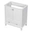 Meuble-lavabo 30 po sans lavabo, base seulement, armoire de salle de bain multifonctionnelle avec portes et tiroir, structure solide et panneau de fibres à densité moyenne-134435798