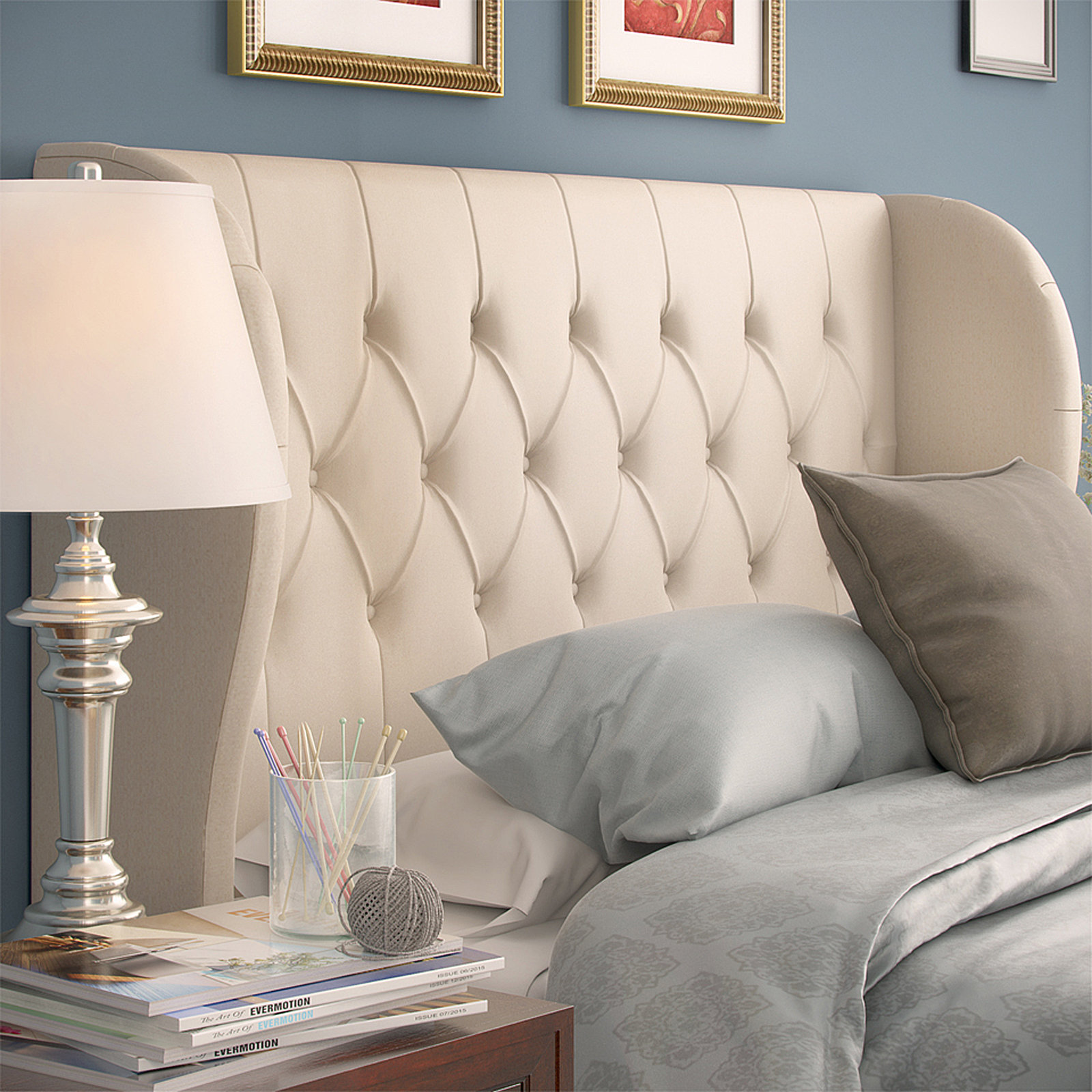 Baynard Upholstered Headboard, California King