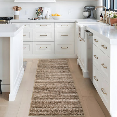 Tapis moderne neutre lavable pour le salon de la chambre à coucher