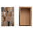 Handmade Natural Horn And Wood Rectangular Storage Box