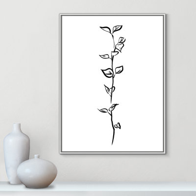 Fleurs simples 4 - reproduction de dessin