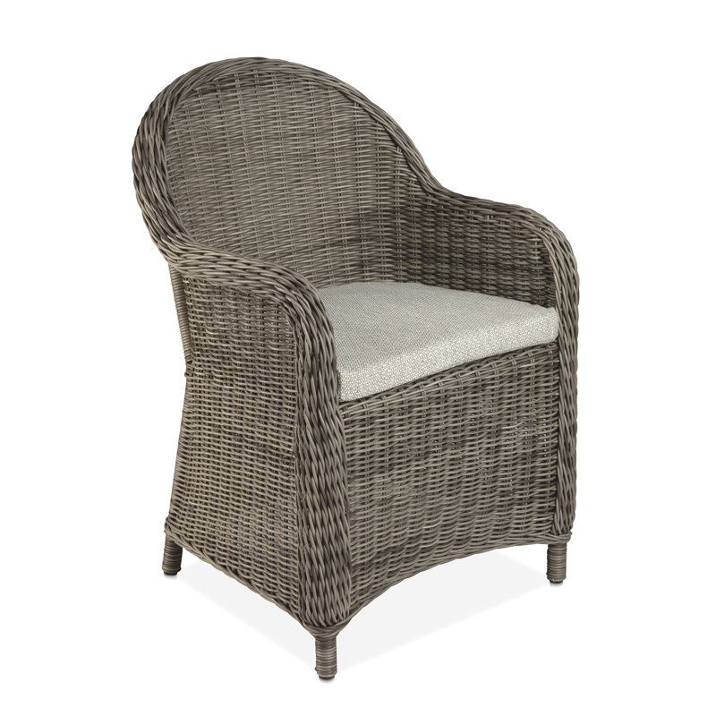 Julia Outdoor Dining Armchair, Dune Performance