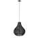 1 - Light Shade Made Of Iron Wire/Twisted Paper Single Pendant