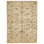 Hand Knotted Wool Area Rug in Gold And Rust