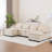 Balendin 111.8'' Soft U-Shape Sectional Couch Upholstered Sofa, Comfy Modular Cloud Couch-653119296