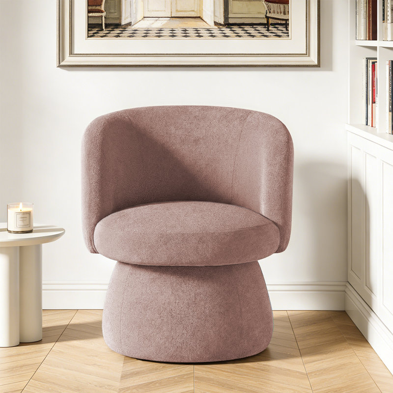 Tabouret de coiffeuse 27,9 po, Rose