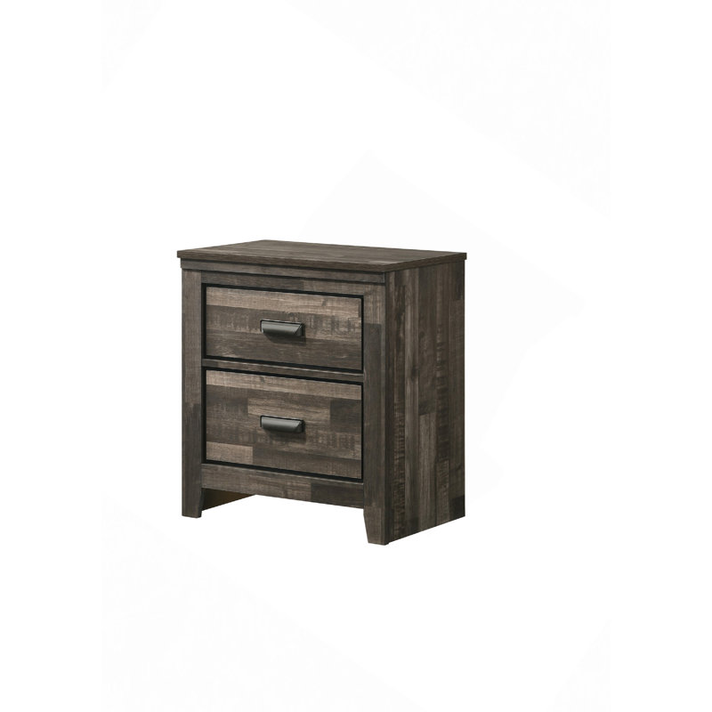 Table de chevet 2 tiroirs Contemporary