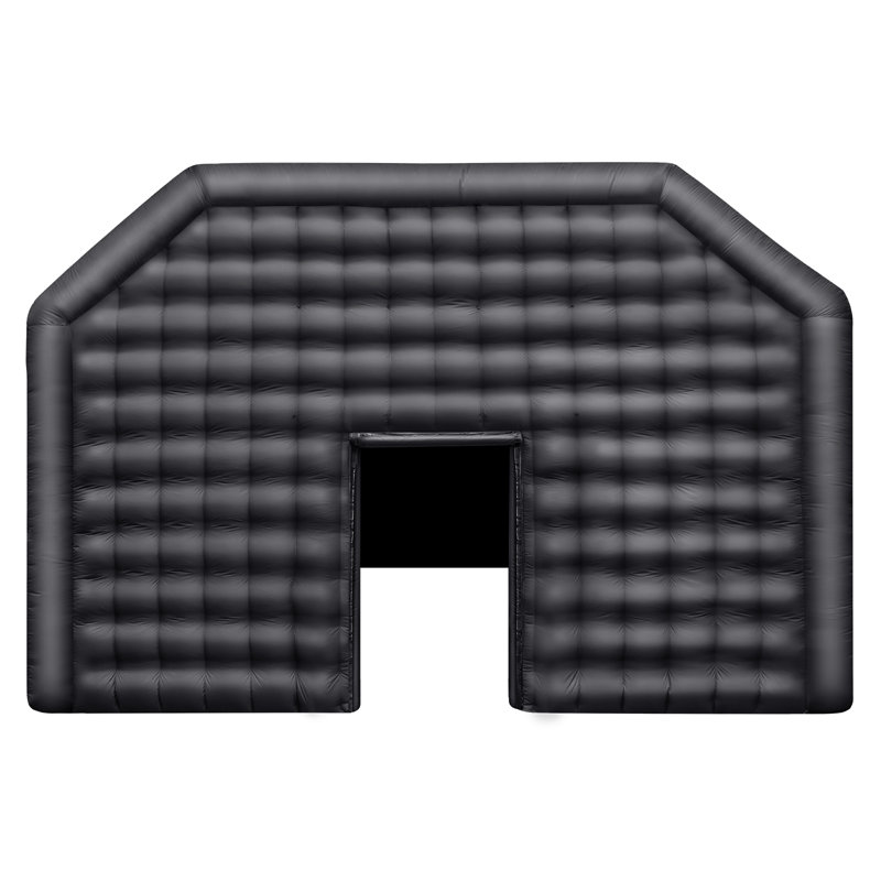 Large Black Inflatable Nightclub Party Tent with Blower
