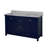 Maven 60'' Double Bathroom Vanity with Carrara Marble Top-213575307