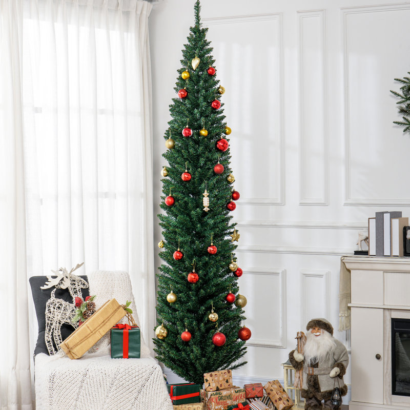 Arbre de Noël artificiel 8 pi HOMcom, Vert