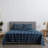 100% Cotton Flannel Sheet Set-2102933465-2102933467