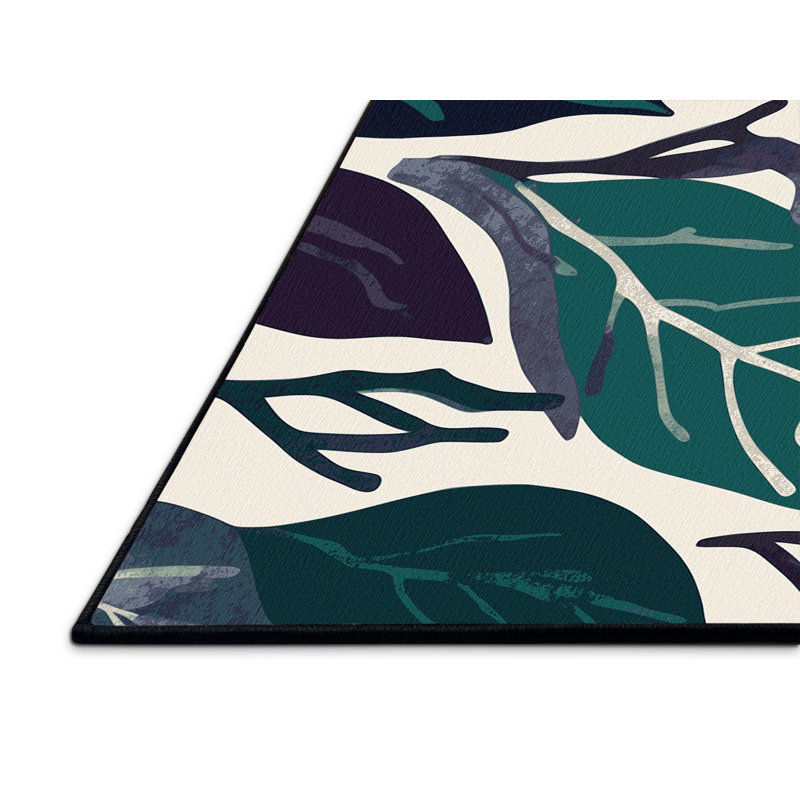 Tapis Midnight Bloom, Rectangle 4pi x 6 pi