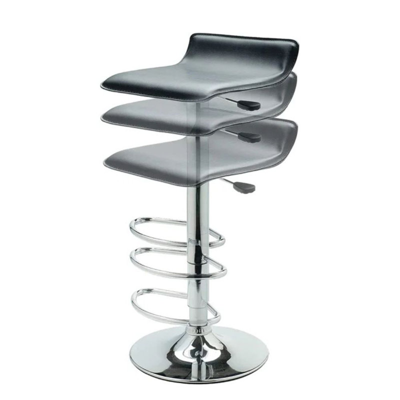 Kairo II Adjustable Bar & Counter Stool - Set of 3