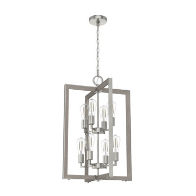 Luminaire suspendu pour vestibule 8 lumières Woodburn