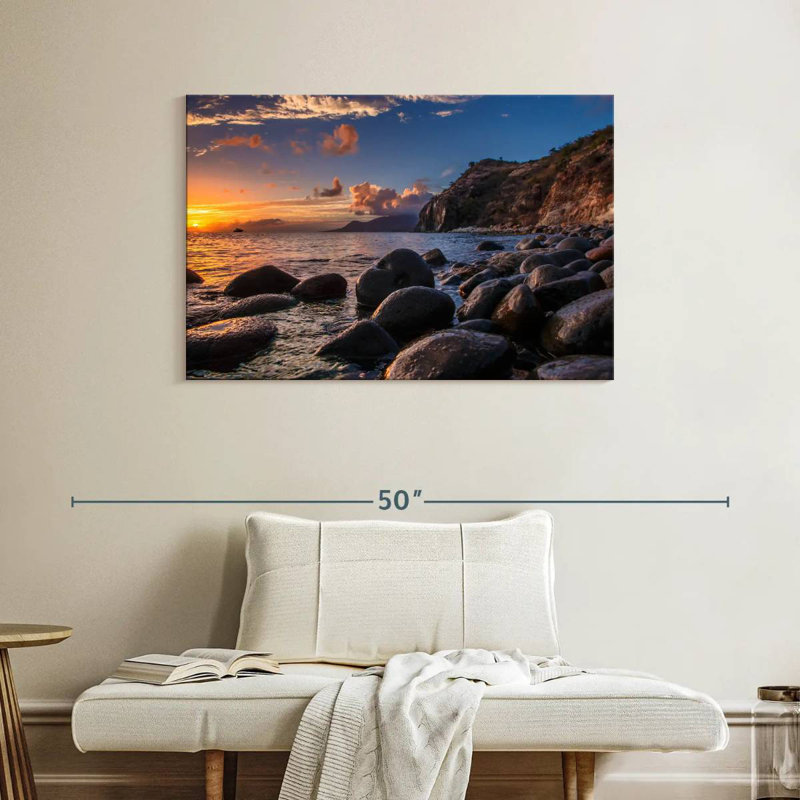 Basseterre Rocky Gillard, 26" H x 39" W