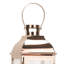 Lanterne de table en acier inoxydable 12,5 po