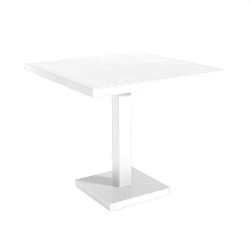 Barcino Square Dining Table, White
