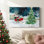 Christmas Holiday Arts - Toile tendue avec châssis XMA171585