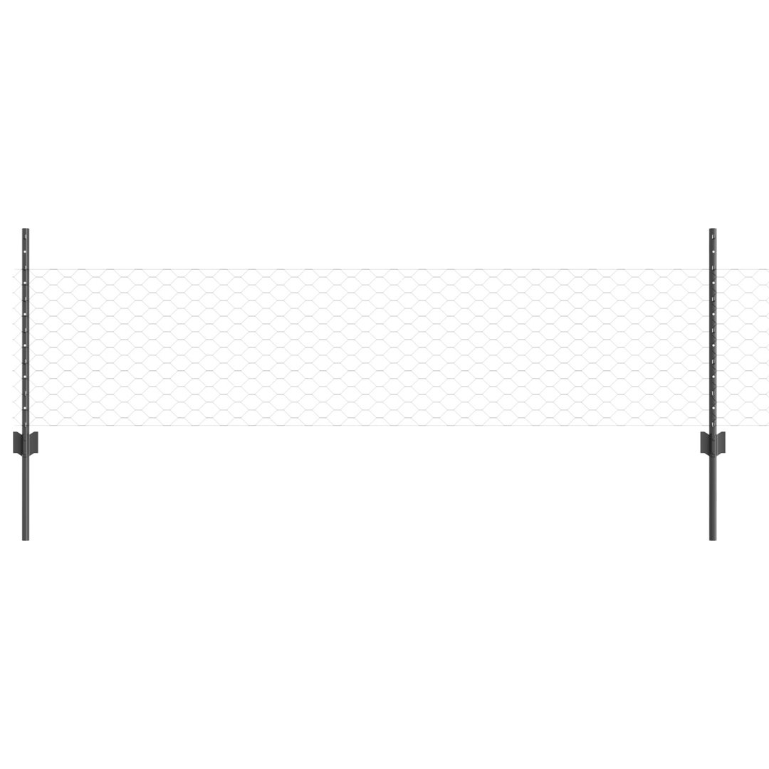 50cm H x 5000cm W Steel Fencing Kits