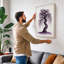 Weeping Willow Japandi - Wrapped Canvas-941846627-941846626