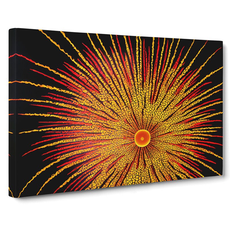 Intoxicating Fireworks - Wrapped Canvas, 50cm H x 76cm W x 3cm D