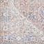 Bria Machine Washable Oriental Red/Blue/Ivory Area Rug-607108857