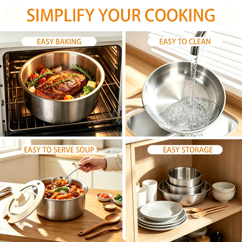 6 - Piece Cookware Set