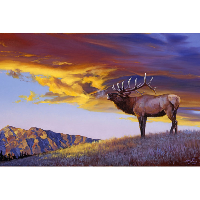 Reveille 1 Piece Wrapped Canvas Painting, 51cm H x 76cm W
