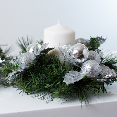 Handcrafted Faux Silk 10'' Wreath