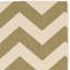 Tapis intérieur / extérieur en coton vert / beige Arneshia-20794123