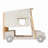 Wood Car Bed With Pillow, Ceiling Cloth