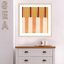 Akara Broken Stripes 3 par Laura Nugent, reproduction d'art encadrée-248096233-248096237