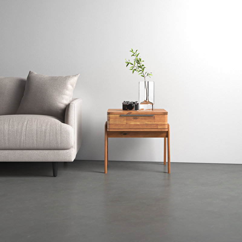 Lito End Table With Storage