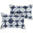 Geometric Indoor/Outdoor Throw Pillow