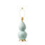 Shandy Lamp With Shade 16-Inch White Linen, With Gold-1457761802