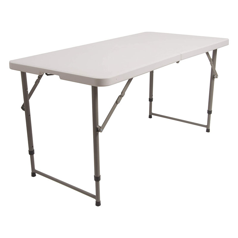 48'' Rectangular Adjustable Folding Table