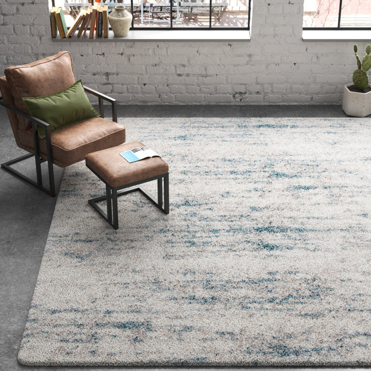 Adah Abstract Ivory Area Rug