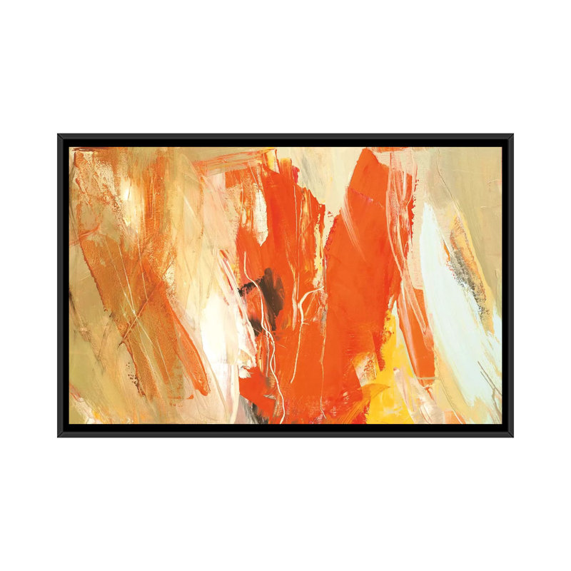 «Tree changements», reproduction sur toile, H 18 po x l 26 po x P 1,5 po, Toile avec cadre flottant noir, Pas de tapis