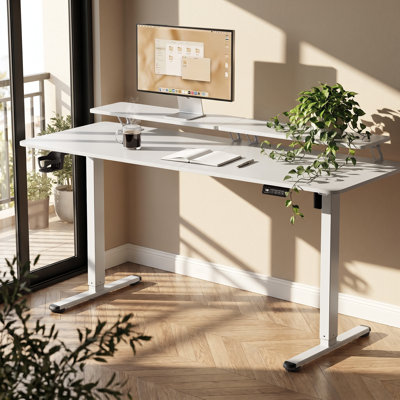 Kreutzer Adjustable Height Steel Standing Desk