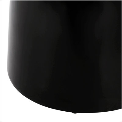 Stylish Outdoor Metal End Table With Pedestal Base, Perfect For Modern Spaces And Durability