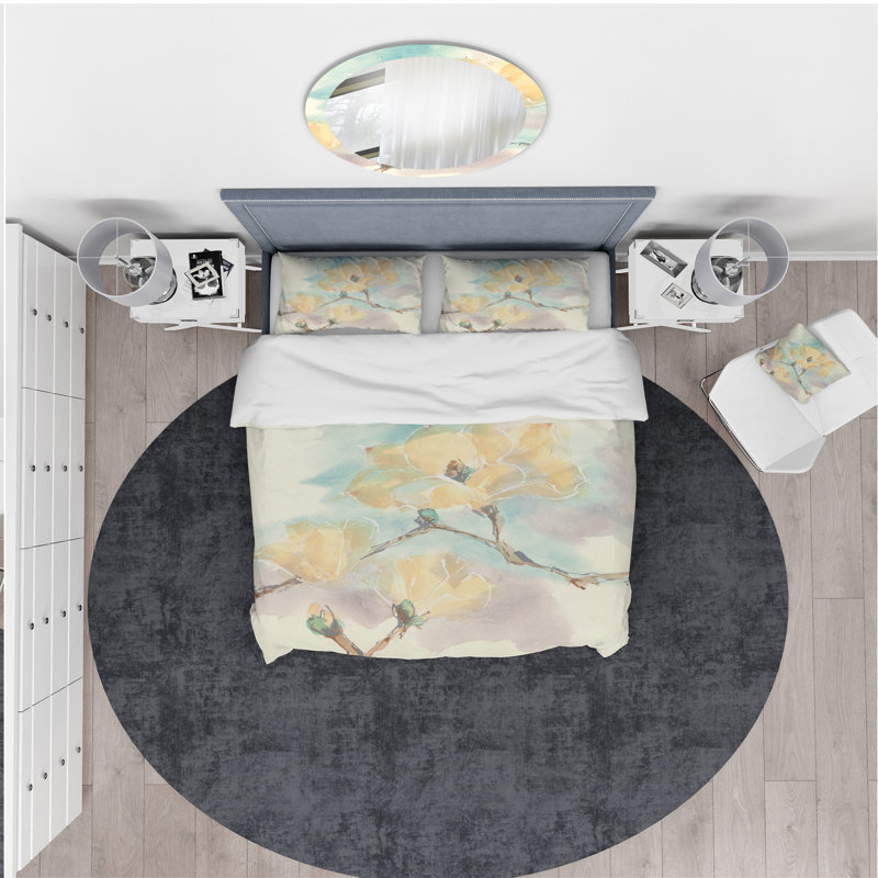 Ensemble de housse de couette en microfibre beige, Housse de couette double / grand et 2 taies