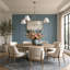 Iron 4-Light Chandelier-941866474