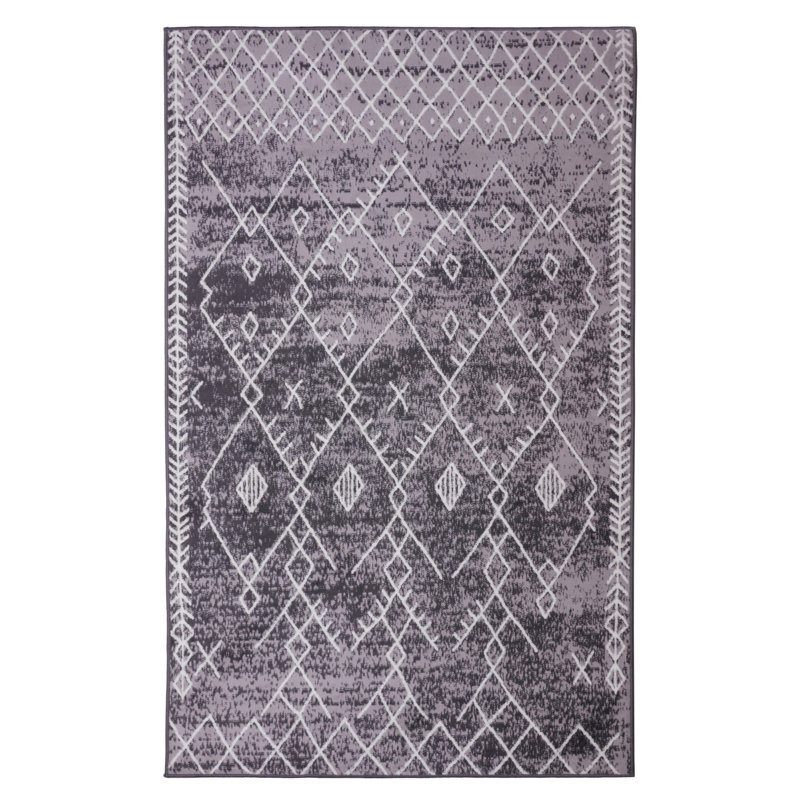 Tapis gris Newagen, Rectangle 3 pi 6 po x 5 pi 6 po