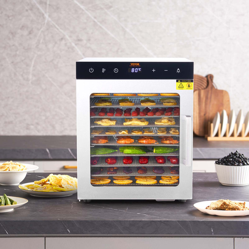 Déshydrateur d'aliments VEVOR 10 plateaux 800W