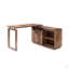Crédence de rangement pour bureau à la maison en forme de L
