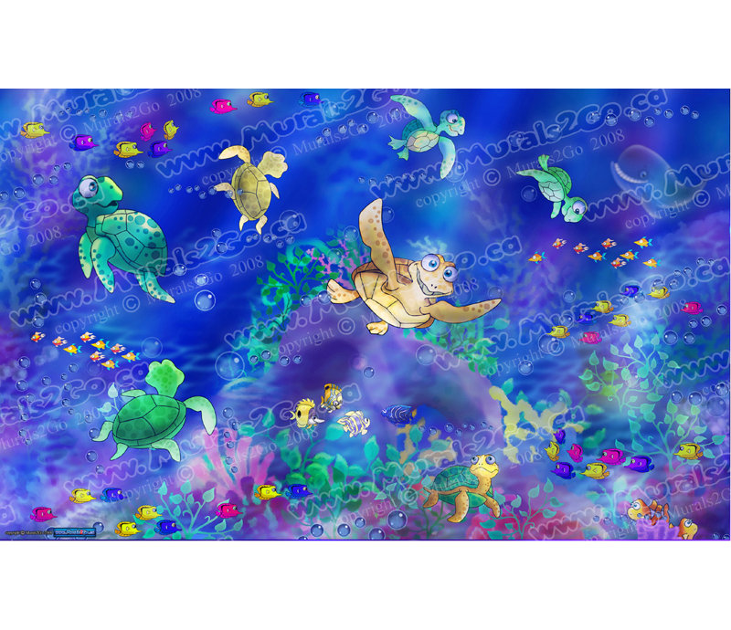 Peel & Stick Wall Mural, 30" H x 48" W
